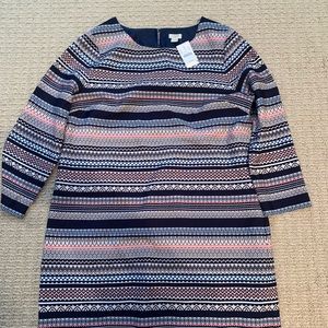 Jcrew long sleeve dress NWT